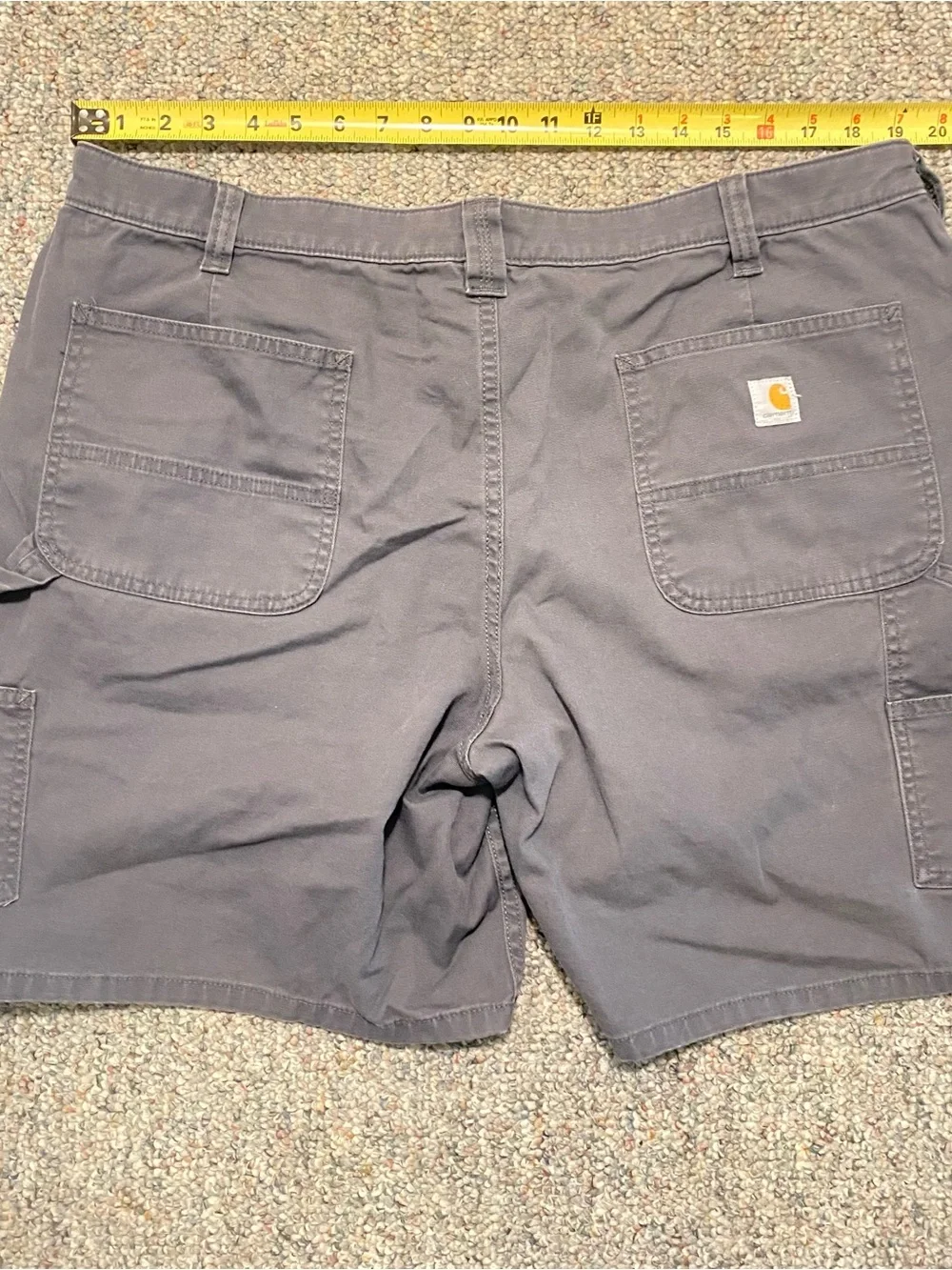 Carhartt Women's Gray Cargo Shorts